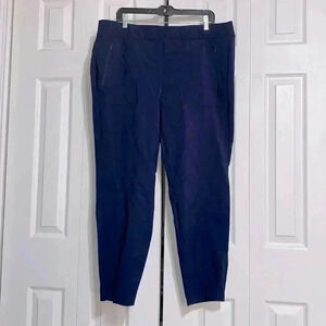 Lane Bryant navy blue active wear pants